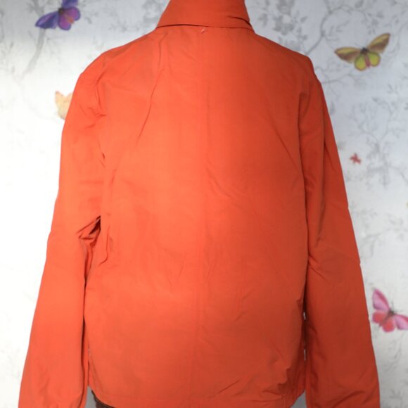 COLE HAAN Men's Water-resistant Packable Field Jacket - Orange, NWT - Picture 4 of 4